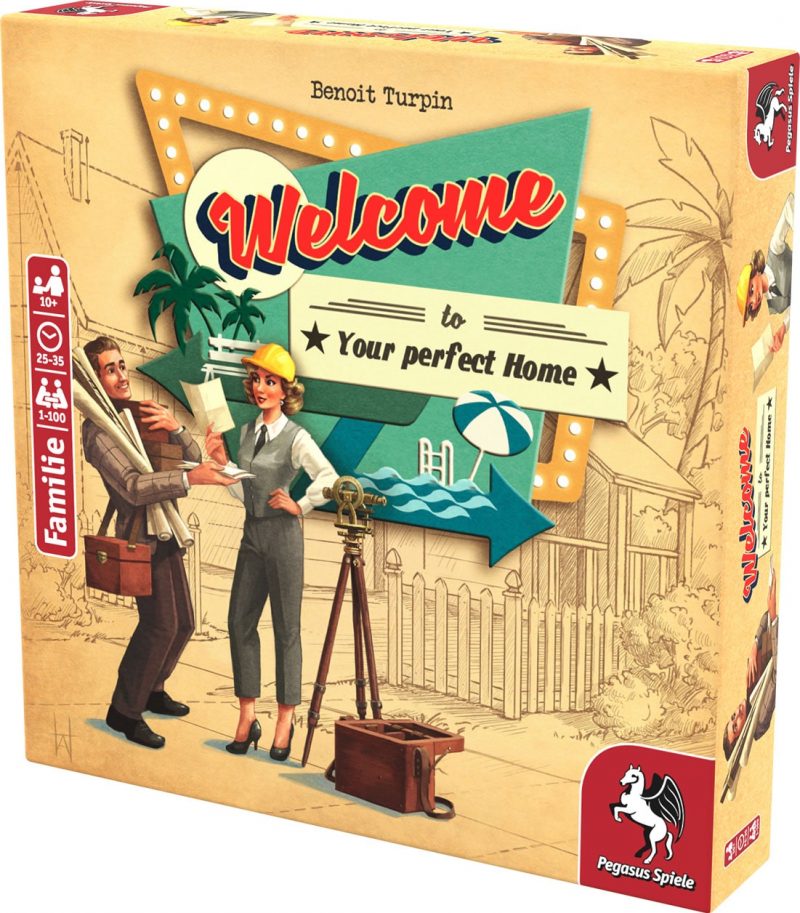 Pegasus Spiele: Welcome to ... Your perfect Home (DE) (53152G)