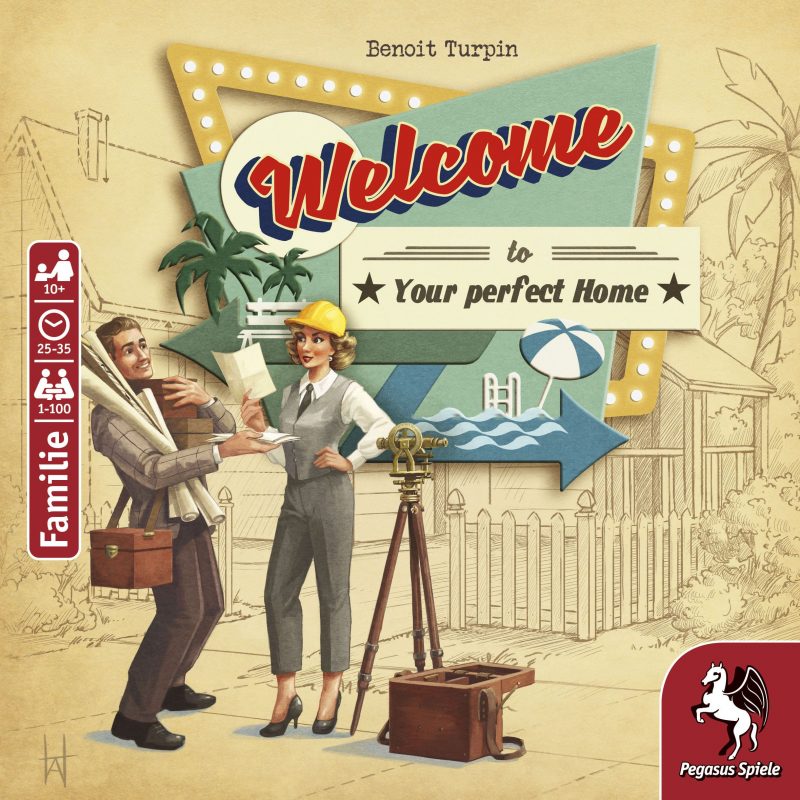 Pegasus Spiele: Welcome to ... Your perfect Home (DE) (53152G)