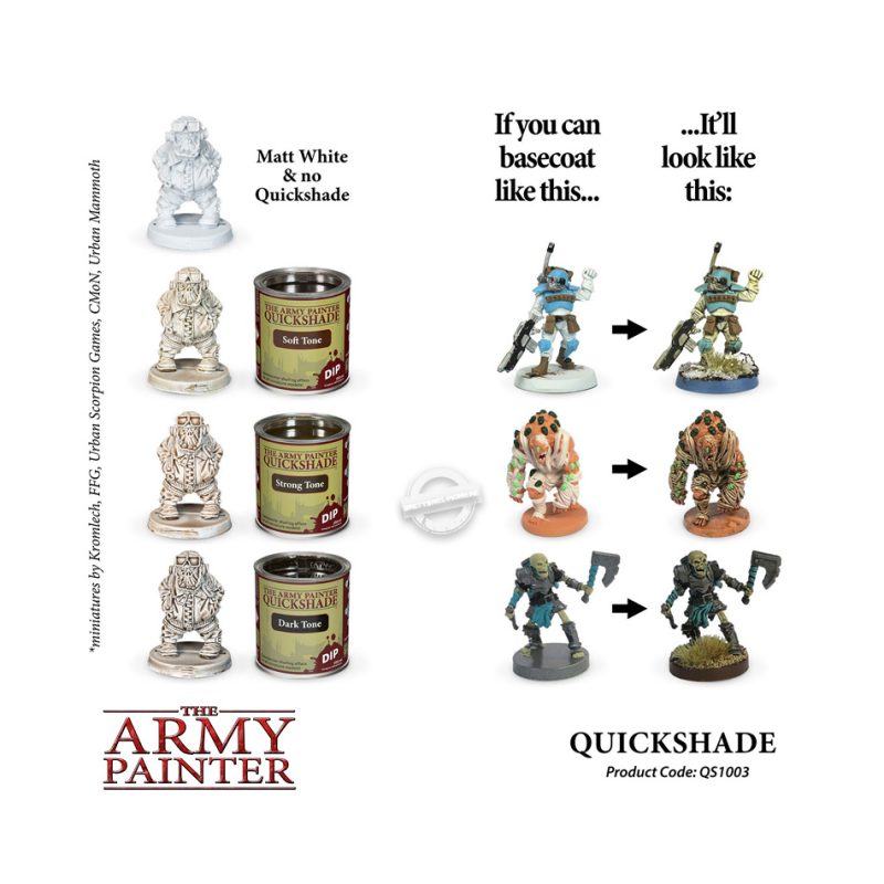 The Army Painter: Quickshade - Dark Tone 250 ml