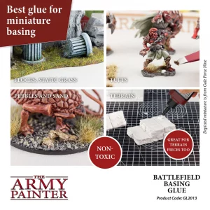 The Army Painter: Base & Geländebau – Basing Glue 50 ml (GL2013P)