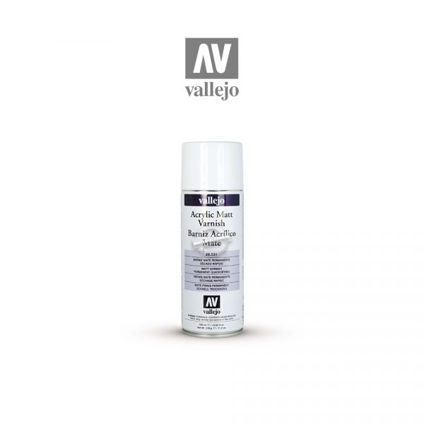 Vallejo: Premium Varnish Spray Matte - Mattlack (400ml)
