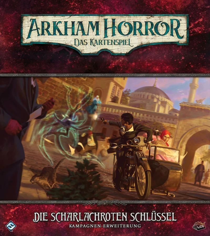 Fantasy Flight Games: Arkham Horror – Das Kartenspiel – Die scharlachroten Schlüssel Kampagnen-Erweiterung (DE) (FFGD1170)