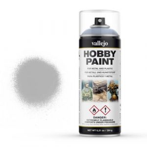 Vallejo: Hobby Paint Spray Primer – Premium Grey – Grundierung Grau 400ml (28011)