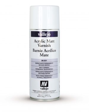 Acrylicos Vallejo: Premium Varnish Spray Matte – Mattlack 400ml (VA28531)