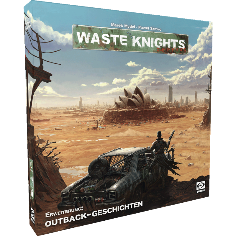Galakta: Waste Knights – Das Brettspiel – Outback-Geschichten Erweiterung (Deutsch) (GA005)