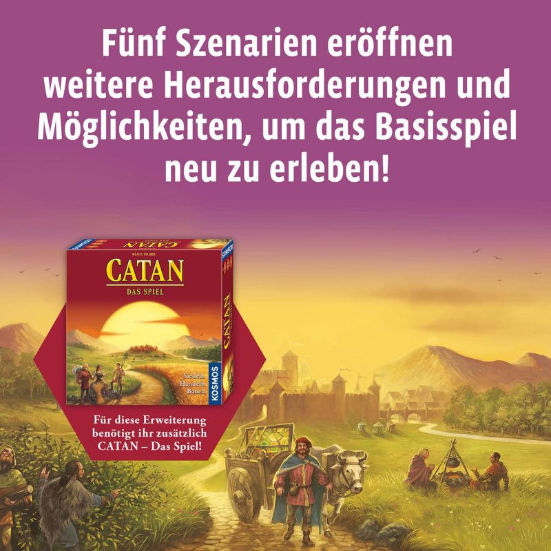 Kosmos Spiele: Catan – Händler & Barbaren Erweiterung (Deutsch) (FKS6827740)