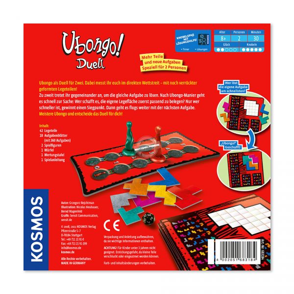 Kosmos Spiele: Ubongo – Das Duell *Neue Version*Kosmos Spiele: Ubongo – Das Duell *Neue Version*