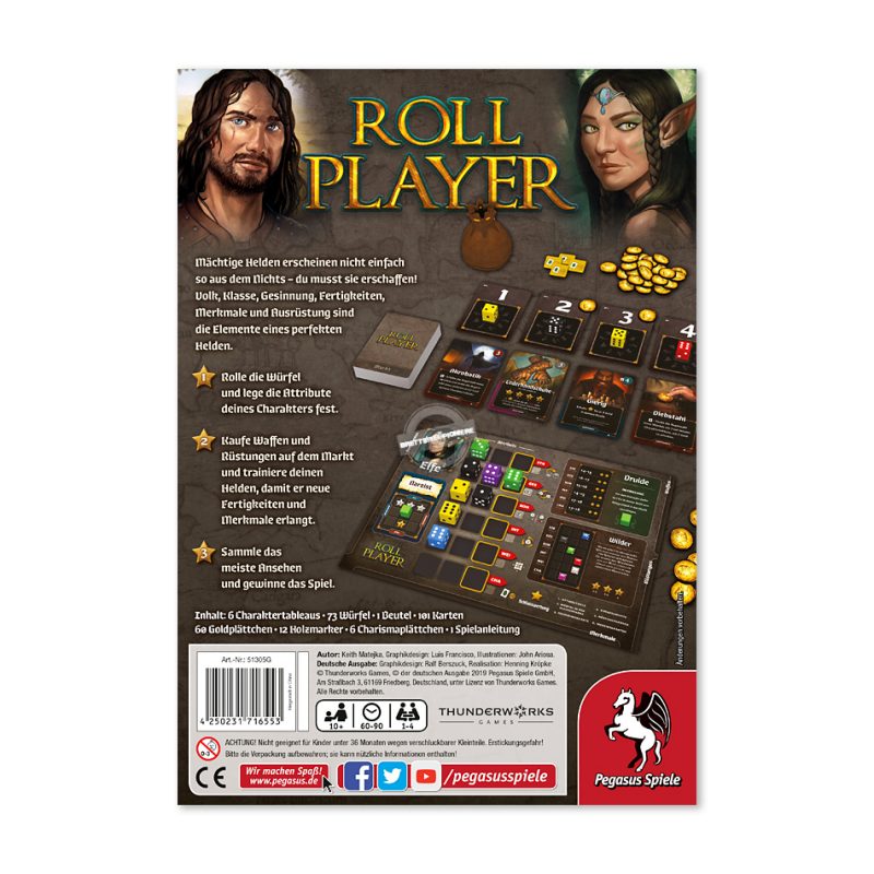 Pegasus Spiele: Roll Player