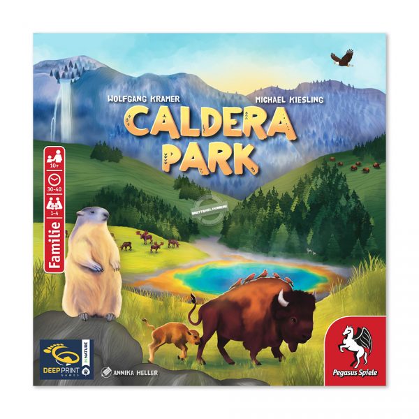 Pegasus Spiele: Caldera Park - Deep Print Games