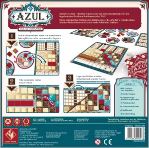 Next Moves Games: Azul – Meister-Chocolatier Limitierte – Auflage (Deutsch) (NMGD0011)