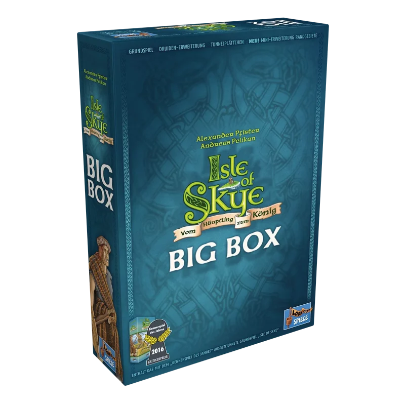 Lookout Games: Isle of Skye – Kennerspiel des Jahres 2016 – Big Box (Deutsch) (LOOD0044)