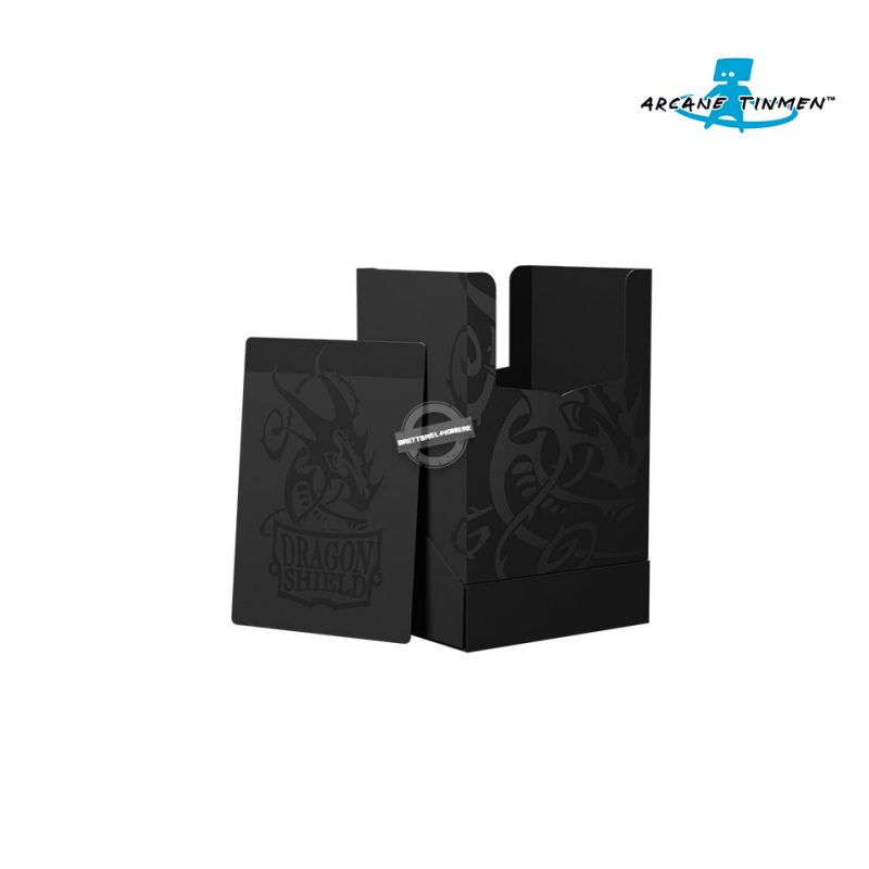 Arcane Tinmen ApS: Dragon Shield - Deck Shell 100+ Shadow Black