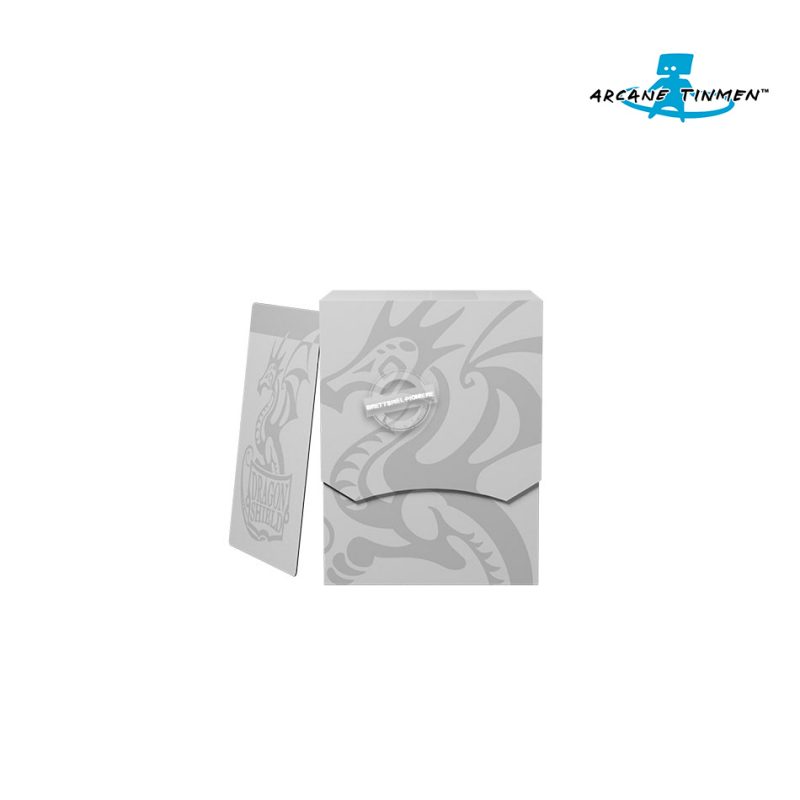Arcane Tinmen ApS: Dragon Shield - Deck Shell 100+ Ashen White