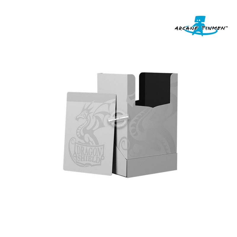 Arcane Tinmen ApS: Dragon Shield - Deck Shell 100+ Ashen White