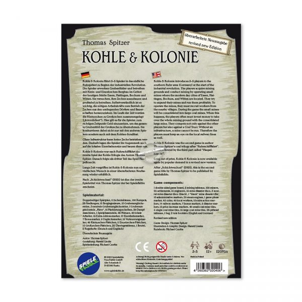 Spielefaible: Kohle & Kolonie 2nd Edition