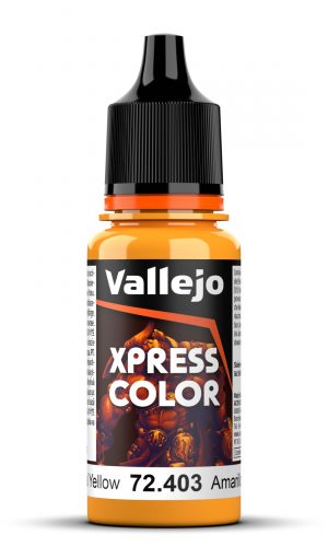 Acrylicos Vallejo: Xpress Color – Imperial Yellow – 18 ml (72403)
