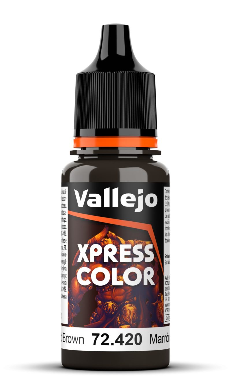 Acrylicos Vallejo: Xpress Color – Wasteland Brown – 18 ml (72420)