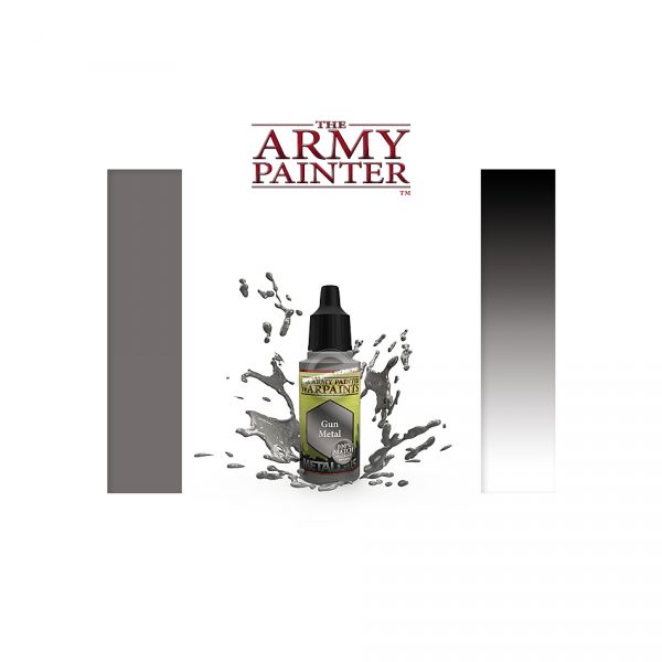 The Army Painter: WarPaints – Metallics – Gun Metal 18 ml