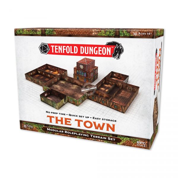 Gale Force Nine: Tenfold Dungeon – The Town