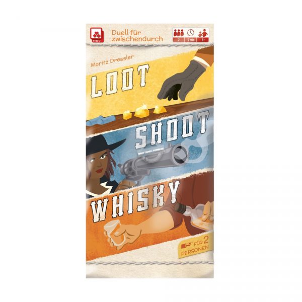 Nürnberger Spielkarten: MINNYS – Loot Shoot Whisky