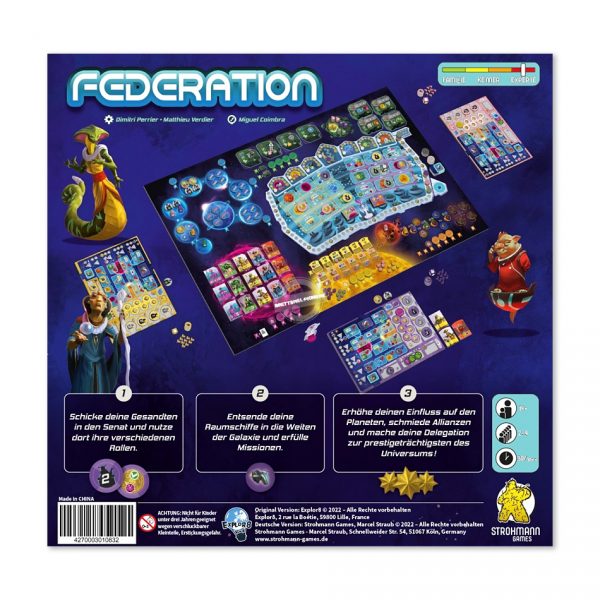 Strohmann Games: Federation (Deutsch)
