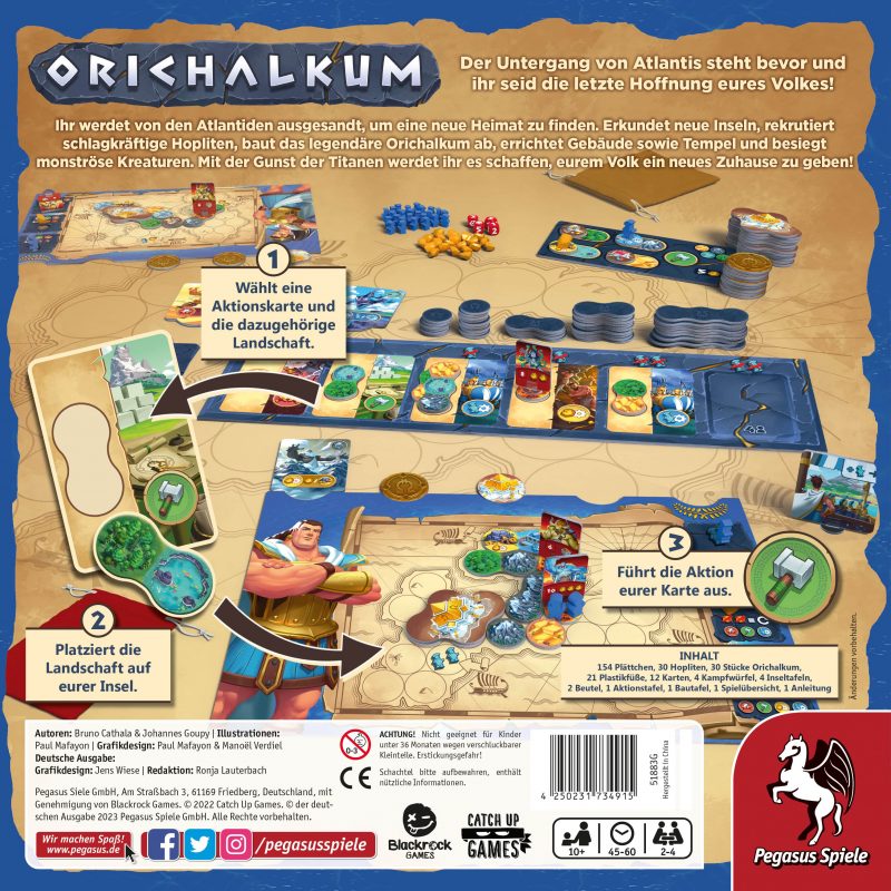 Pegasus Spiele: Orichalkum – Grundspiel (DE) (51883G)
