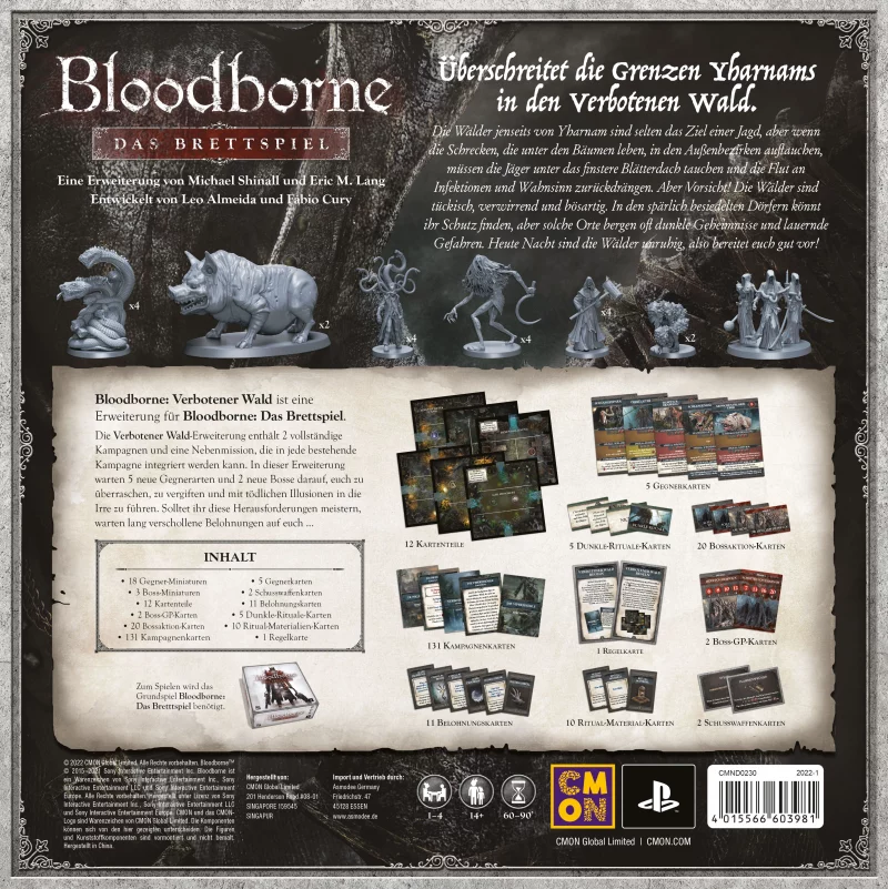 Cool Mini Or Not: Bloodborne – Das Brettspiel – Verbotener Wald Erweiterung (Deutsch) (CMND0230)