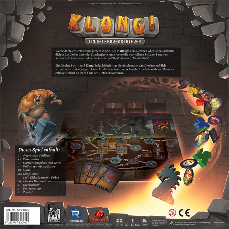 Schwerkraft-Verlag: Klong! – Grundspiel (DE) (SKV1027)