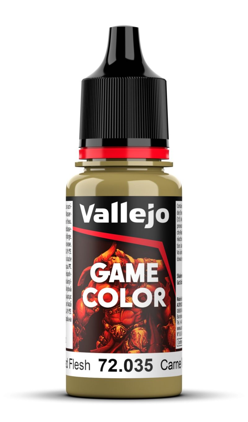 Acrylicos Vallejo: Game Color – Haut Töne – Dead Flesh – 18 ml (72035)