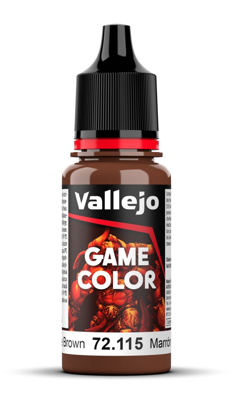 Acrylicos Vallejo: Game Color – Grunge Brown – 18 ml (72115)