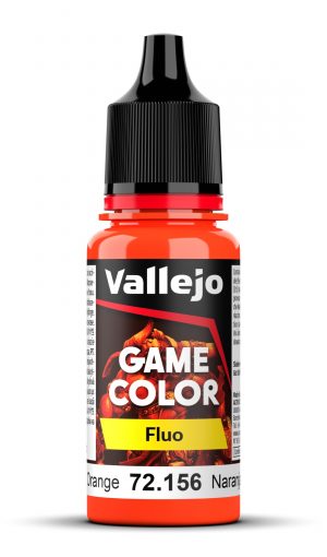 Acrylicos Vallejo: Game Color – Fluorescent Orange – 18 ml (72156)