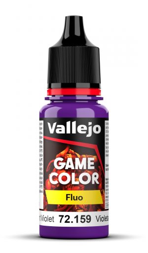 Acrylicos Vallejo: Game Color – Fluorescent Violet – 18 ml (72159)