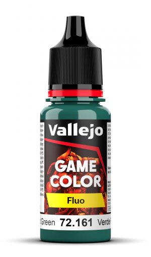 Acrylicos Vallejo: Game Color – Fluorescent Cold Green – 18 ml (72161)