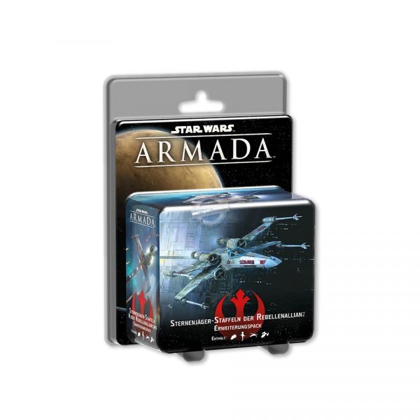 Fantasy Flight Games: Star Wars – Armada – Rebellion - Sternenjägerstaffeln der Rebellenallianz - Erweiterung (Deutsch)