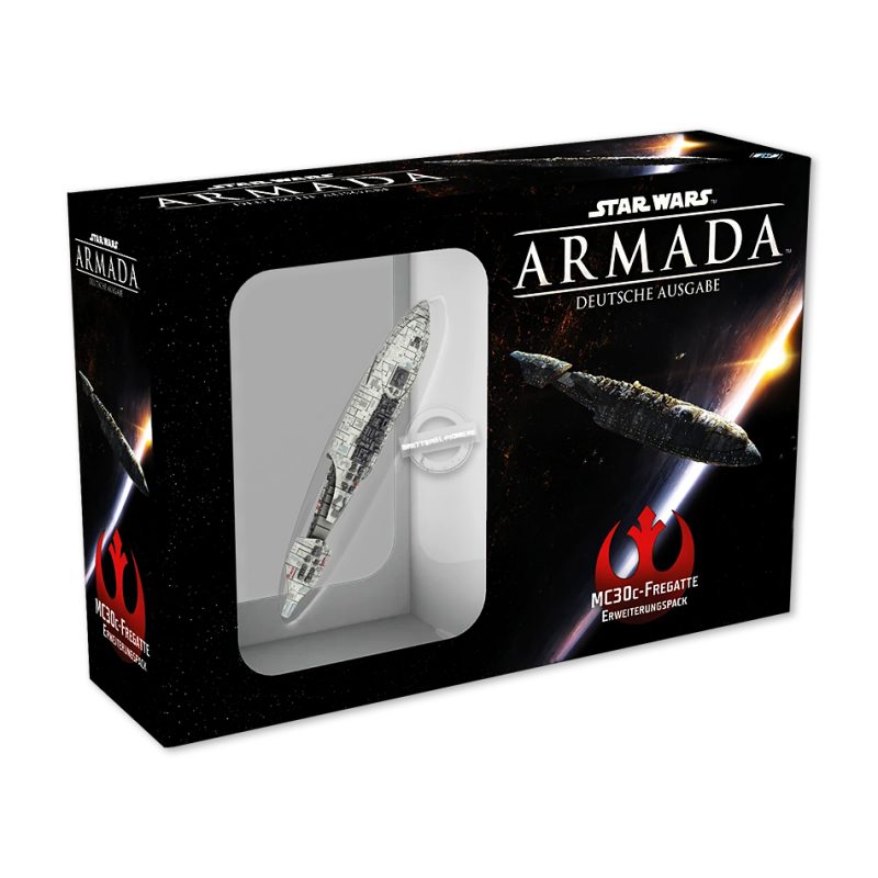Fantasy Flight Games: Star Wars – Armada – Rebellion - MC30c-Fregatte - Erweiterung (Deutsch)