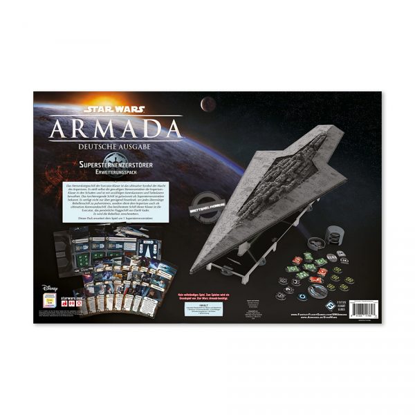 Fantasy Flight Games: Star Wars – Armada – Galaktisches Imperium - Supersternenzerstörer - Erweiterung (Deutsch)