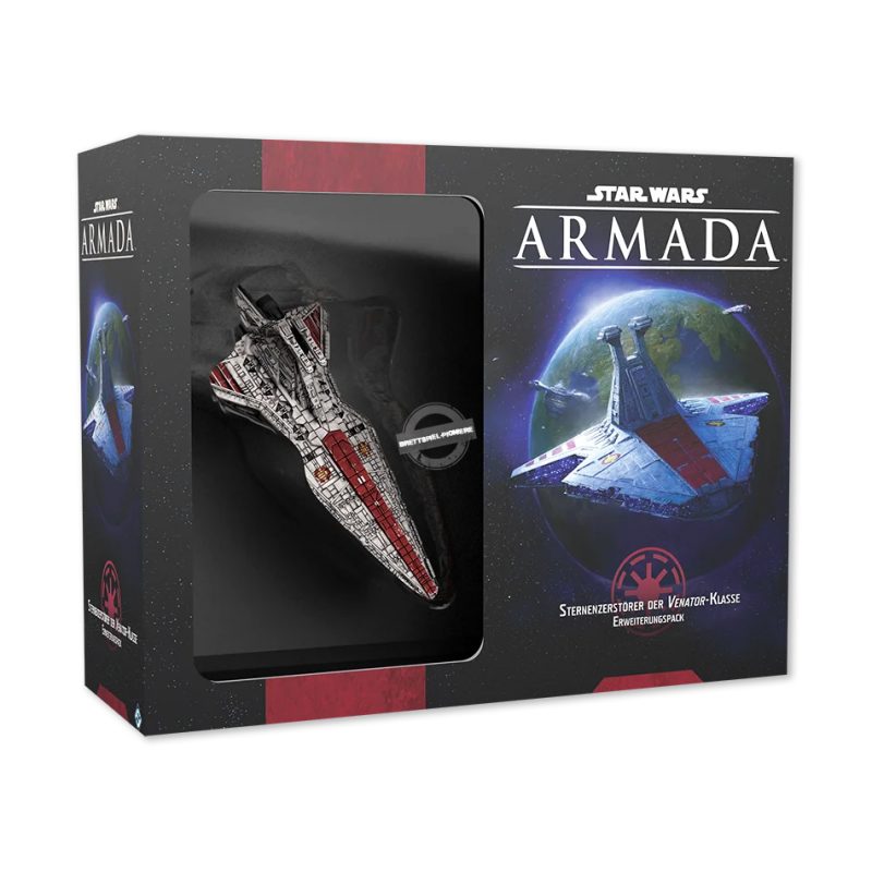 Fantasy Flight Games: Star Wars – Armada – Galaktische Republik - Sternenzerstörer der Venator-Klasse - Erweiterung (Deutsch)