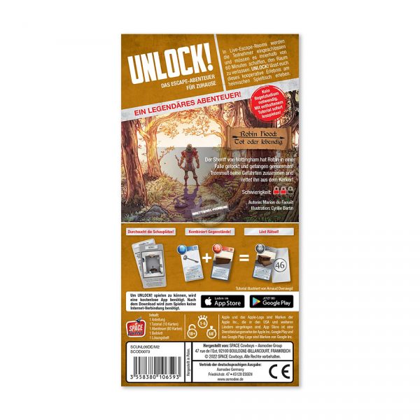 Space Cowboys: Unlock! Robin Hood - Tot oder lebendig (Deutsch)