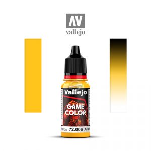 Acrylicos Vallejo: Game Color – Sun Yellow – 18 ml (VA72006)
