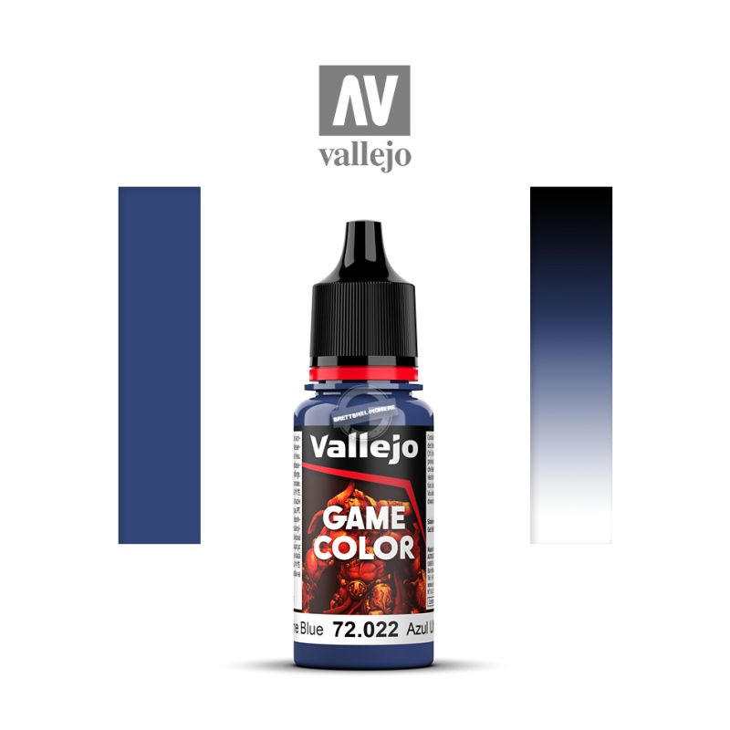 Acrylicos Vallejo: Game Color – Ultramarine Blue – 18 ml (VA72022)