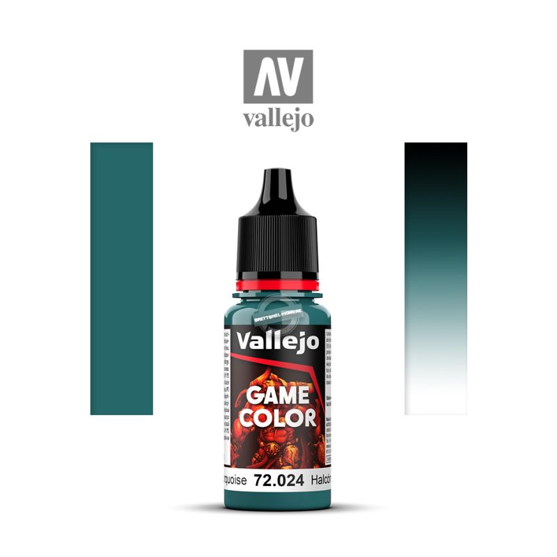 Acrylicos Vallejo: Game Color – Turquoise – 18 ml (VA72024)