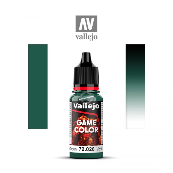Acrylicos Vallejo: Game Color – Jade Green – 18 ml (VA72026)