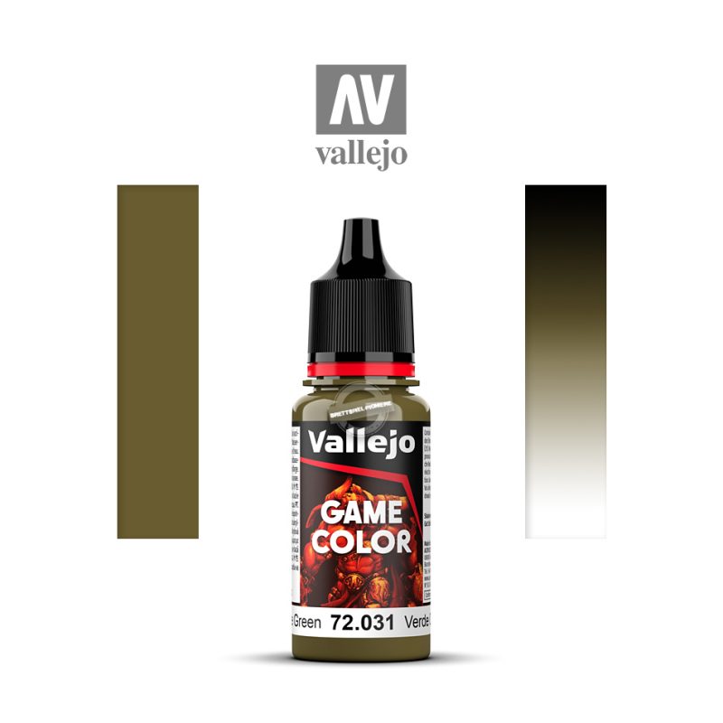 Acrylicos Vallejo: Game Color – Camouflage Green – 18 ml (VA72031)