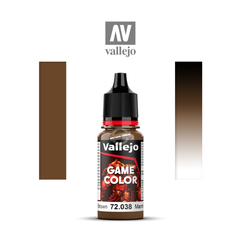 Acrylicos Vallejo: Game Color – Scrofulous Brown – 18 ml (VA72038)