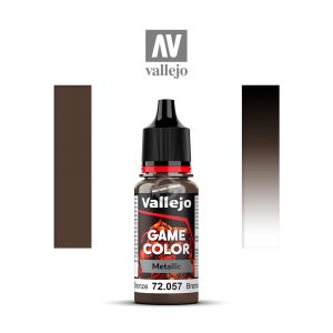 Acrylicos Vallejo: Game Color Metallic – Bright Bronze – 18 ml (VA72057)