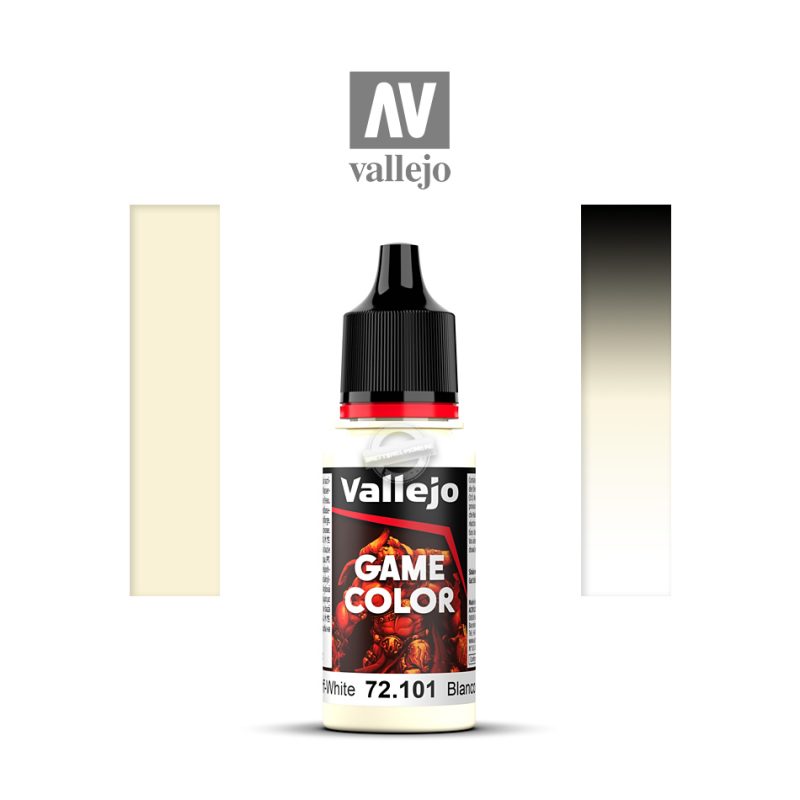 Acrylicos Vallejo: Game Color – Off White – 18 ml (VA72101)