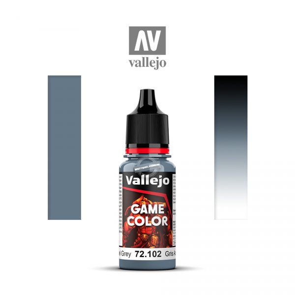 Acrylicos Vallejo: Game Color – Steel Grey – 18 ml (VA72102)