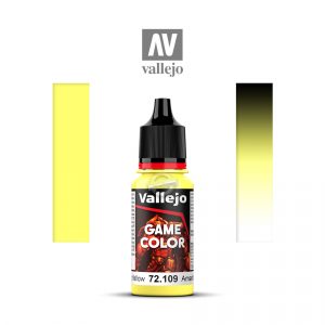 Acrylicos Vallejo: Game Color – Toxic Yellow – 18 ml (VA72109)