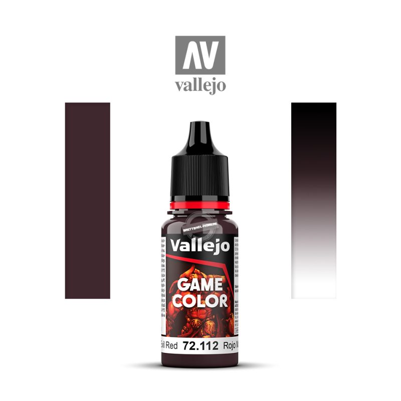 Acrylicos Vallejo: Game Color – Evil Red – 18 ml (VA72112)