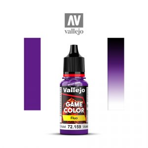 Acrylicos Vallejo: Game Color – Fluorescent Violet – 18 ml (VA72159)